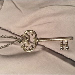 Rustic key necklace